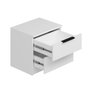 Hanah Home Mesita de Noche Kale Plus - 7910 Blanco